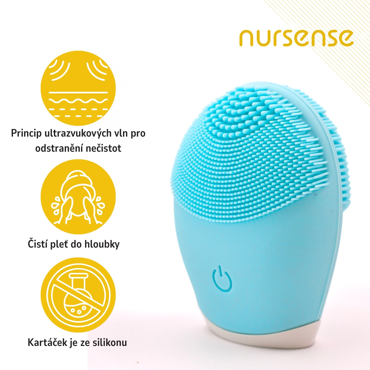 NURSENSE SN-109 sonický čistící kartáček