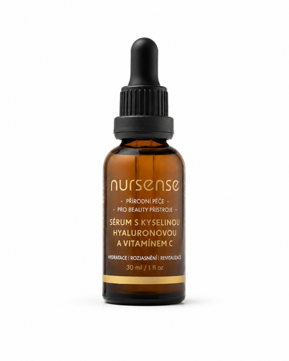 Pleťové sérum s vitaminem C, kyselinou hyaluronovou a escinem, 30ml