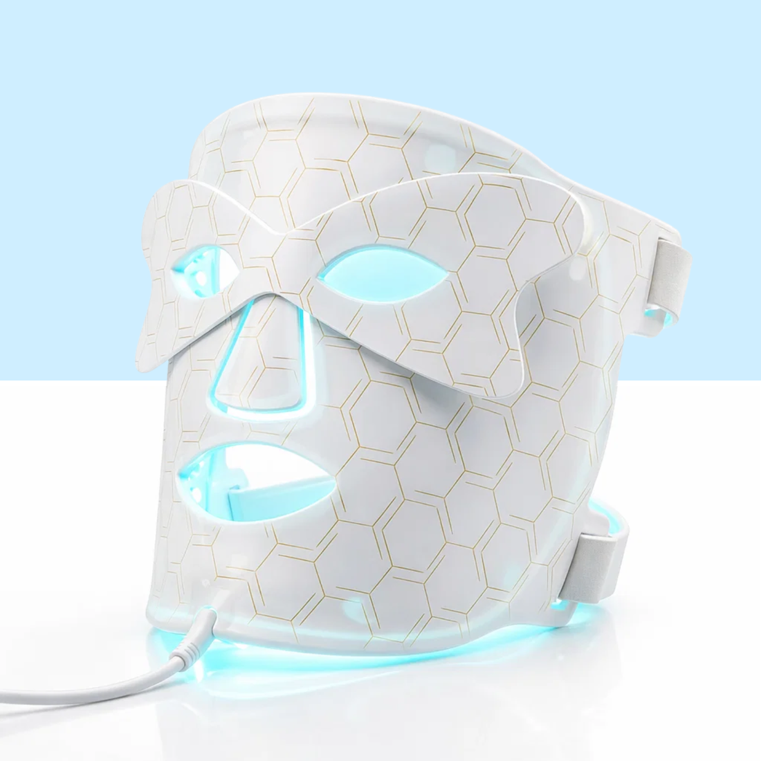 Silikonová LED maska na obličej