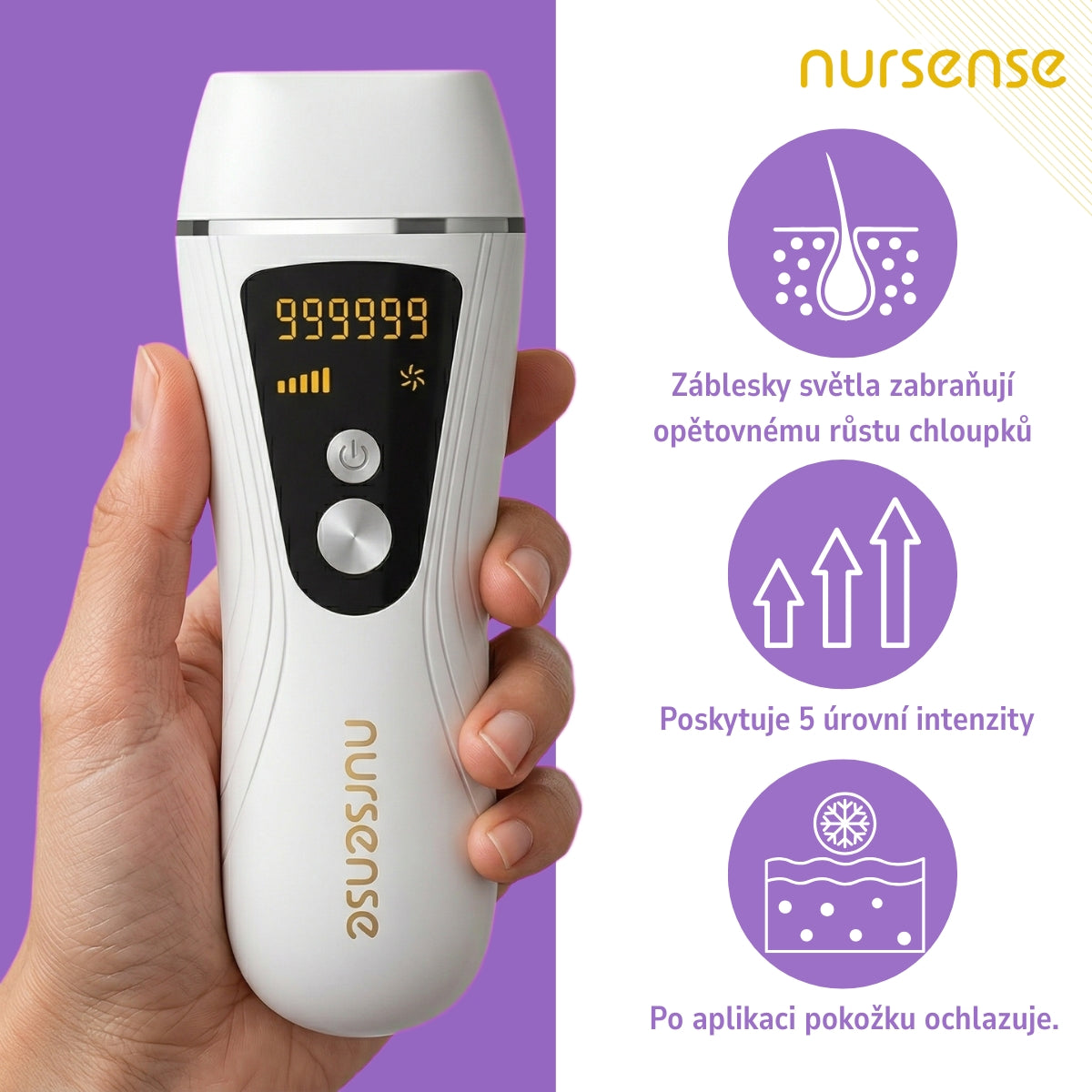 Nursense G63 IPL epilátor
